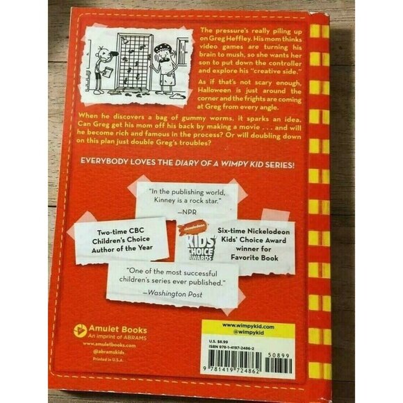 Diary Of A Wimpy Kid Double Down & Old School Books By Jeff Kinney Paperback (2) - Picture 4 of 7